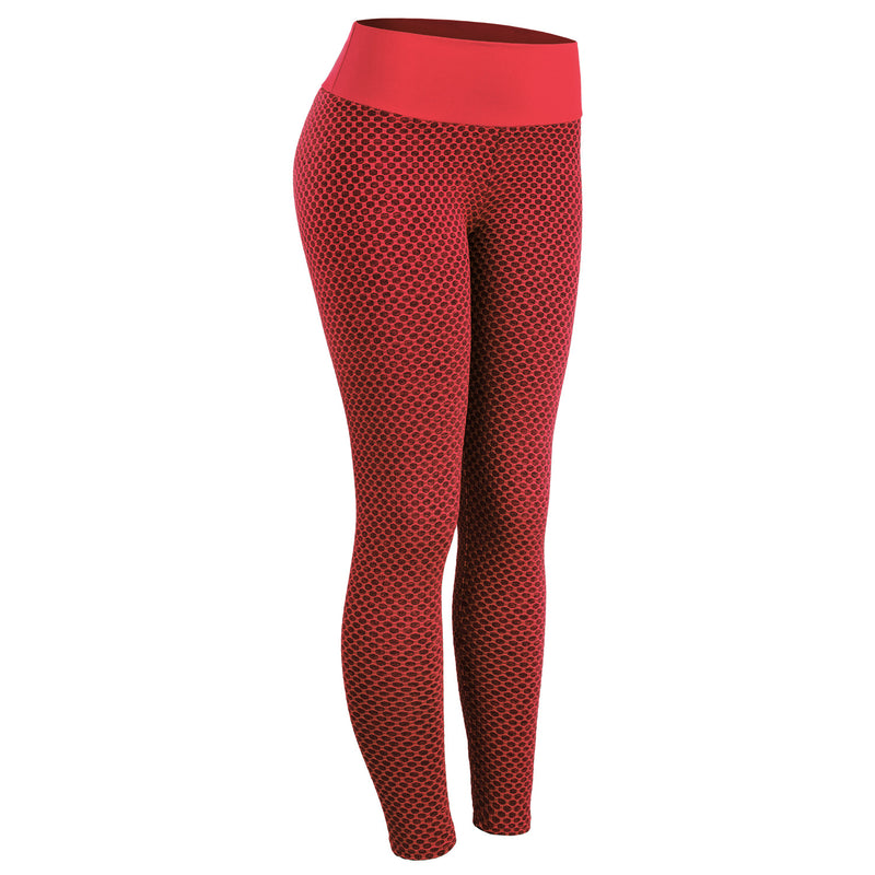 Plaid Leggings Fitness Yoga Pants Women'S Seamless High Waist Breathable Gym Leggings
