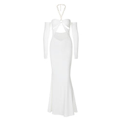 New Off-shoulder Hollow Sexy Dress Women