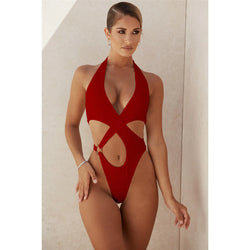 Sexy Slim One-Piece Swimsuit