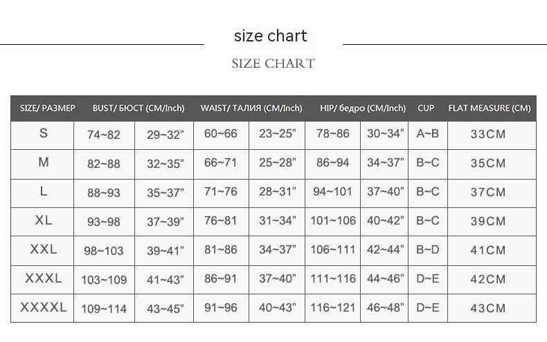 Women'S Printed Split Three Piece Swimsuit Bikini