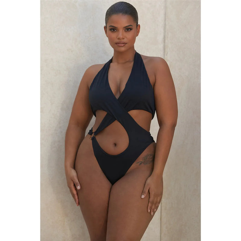Sexy Slim One-Piece Swimsuit
